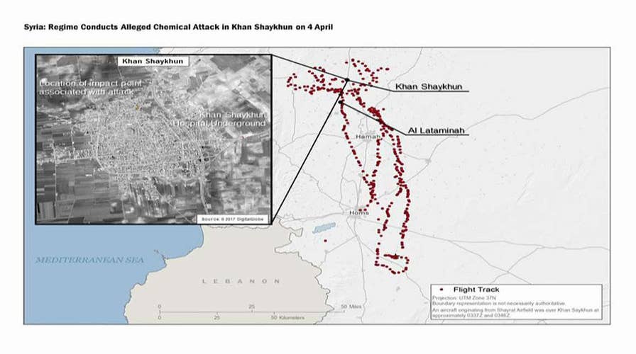 Pentagon lays out evidence that led to Syria strike