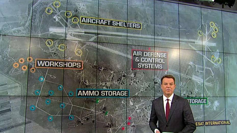 Drone footage, satellite images reveal damage to Syrian base