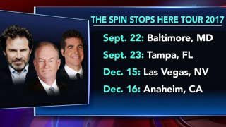 Tickets for ‘The Spin Stops Here Tour 2017’ going fast - Fox News