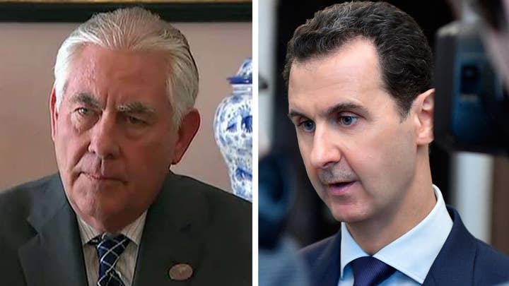 Tillerson: Reign of Assad family is ending
