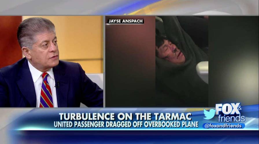 Judge Napolitano weighs in on United incident