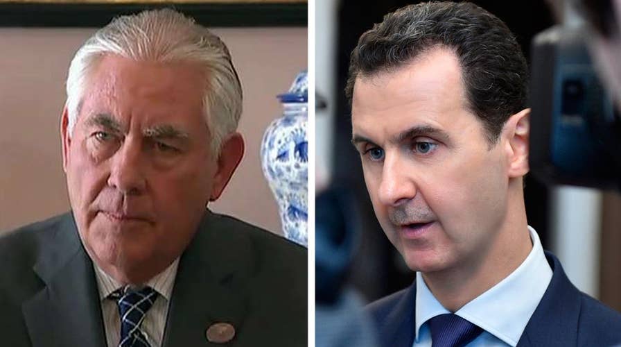 Tillerson: Reign of Assad family is ending