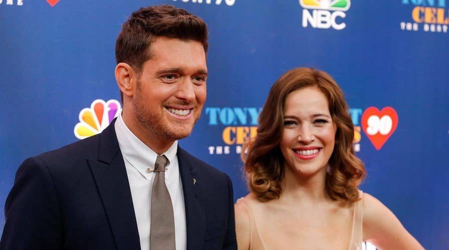 Michael Buble's wife updates on son's health<br>