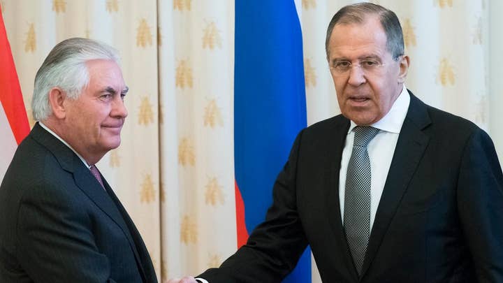 Tillerson, Lavrov to hold joint presser after meeting