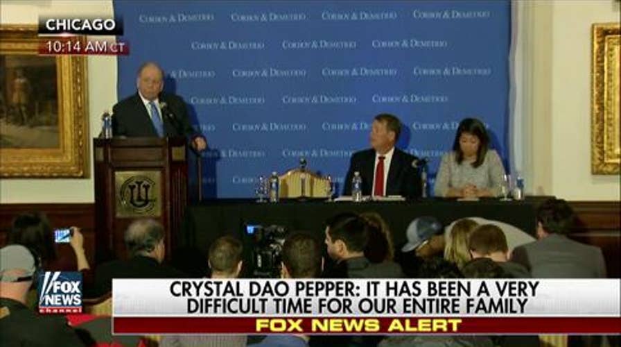 Crystal Dao Pepper on father's injuries