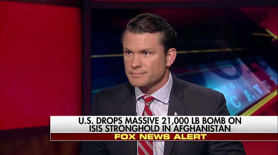 Pete Hegseth on "Mother of All Bombs"