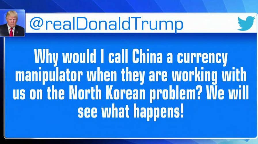 Trump addresses policy evolutions in Easter morning tweets