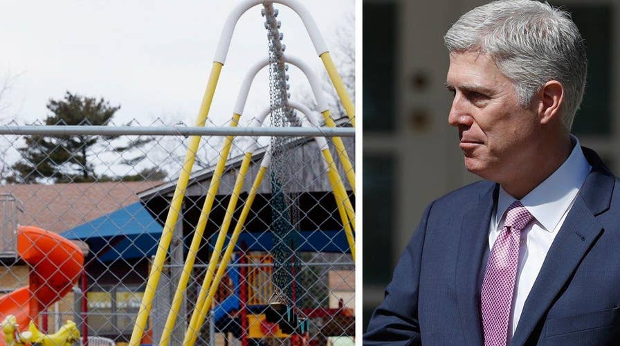 How will Gorsuch side on Missouri religious rights case?