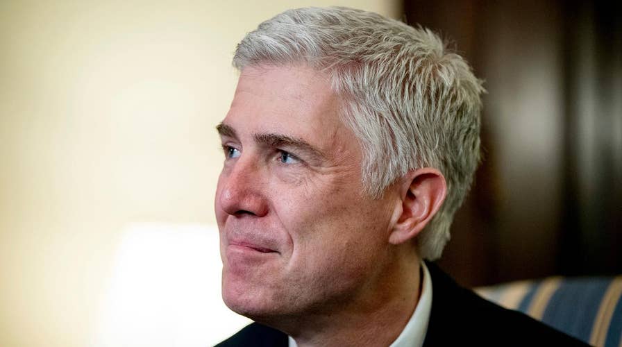 Supreme Court Justice Gorsuch begins first day on the job