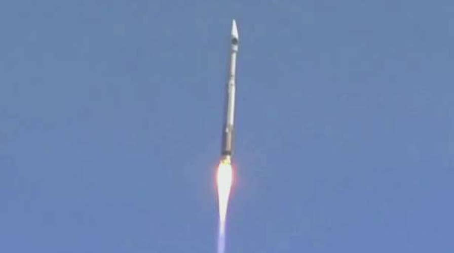 Atlas V rocket takes off for International Space Station