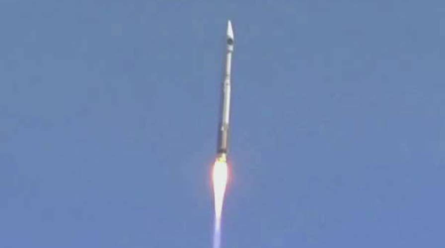 Atlas V rocket takes off for International Space Station