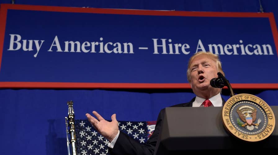 Is President Trump's outreach to workers effective?