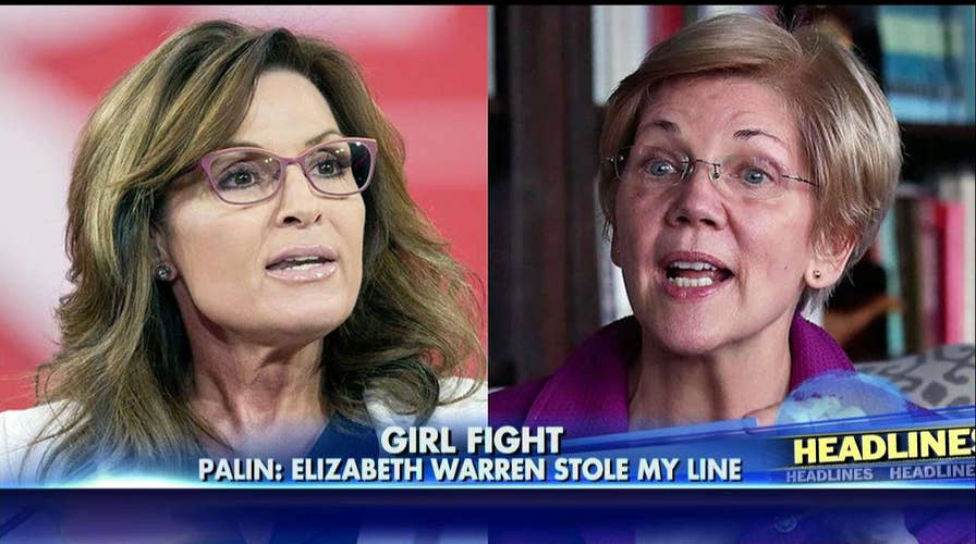 Sarah Palin calls out Elizabeth Warren