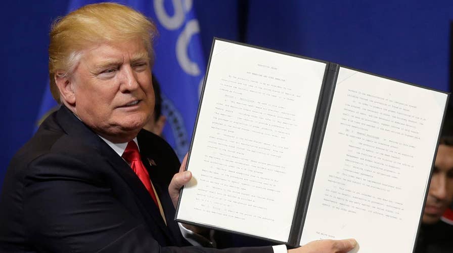 POTUS signs new executive order to keep jobs in US