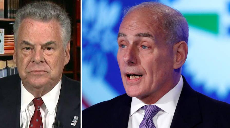 Rep. King: Secretary Kelly is on top of the terror threat