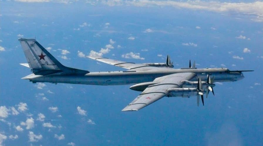 Russian bombers off coast of Alaska for 2nd night in a row