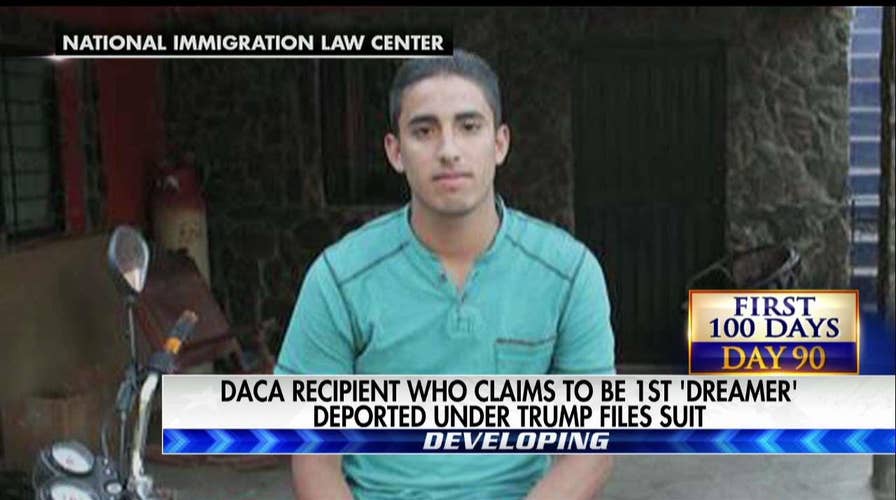 DACA Deported Man Hits ICE