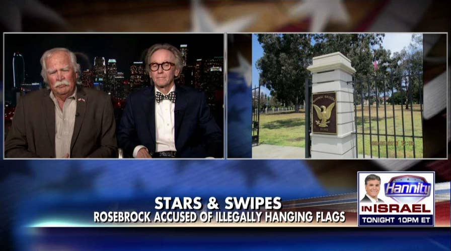 Vet acquitted of illegally hanging American flags at VA