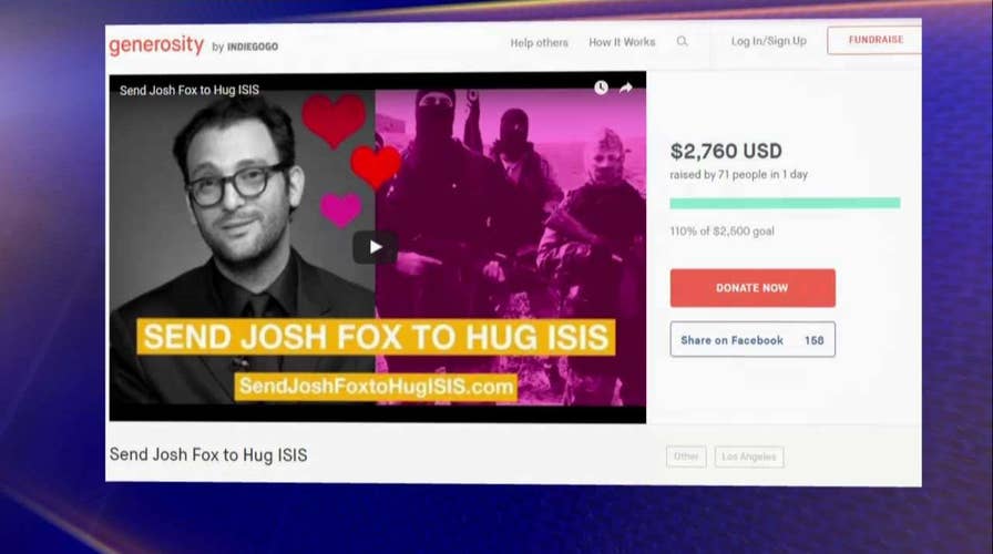 'Hug ISIS': Liberal filmmaker challenged to back up words