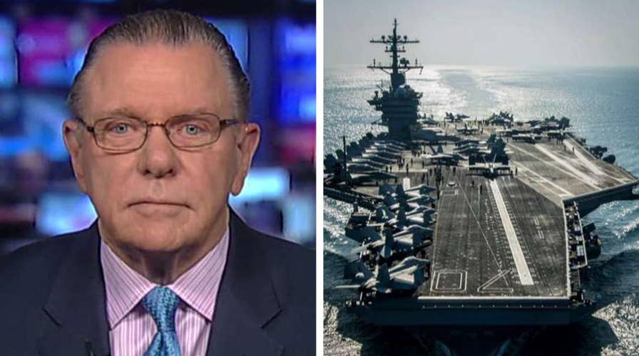 Strike group to add 'persistent presence' in Korean waters