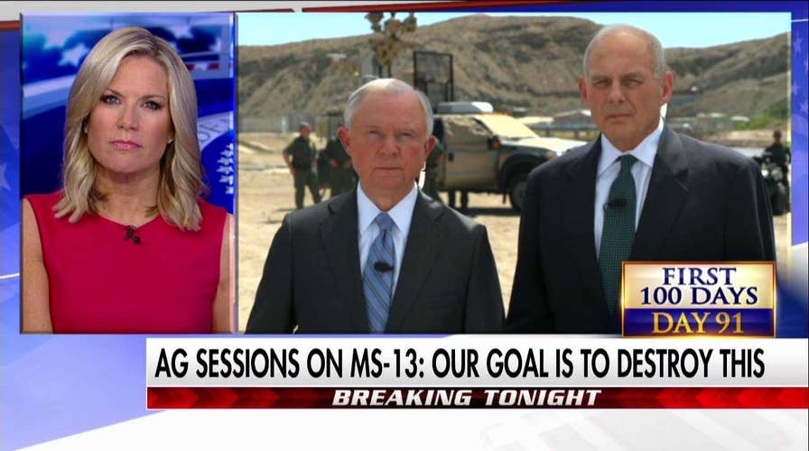 Sessions will crush ms13