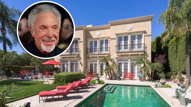 Tom Jones puts lavish Beverly Hills mansion on the market| Latest News ...