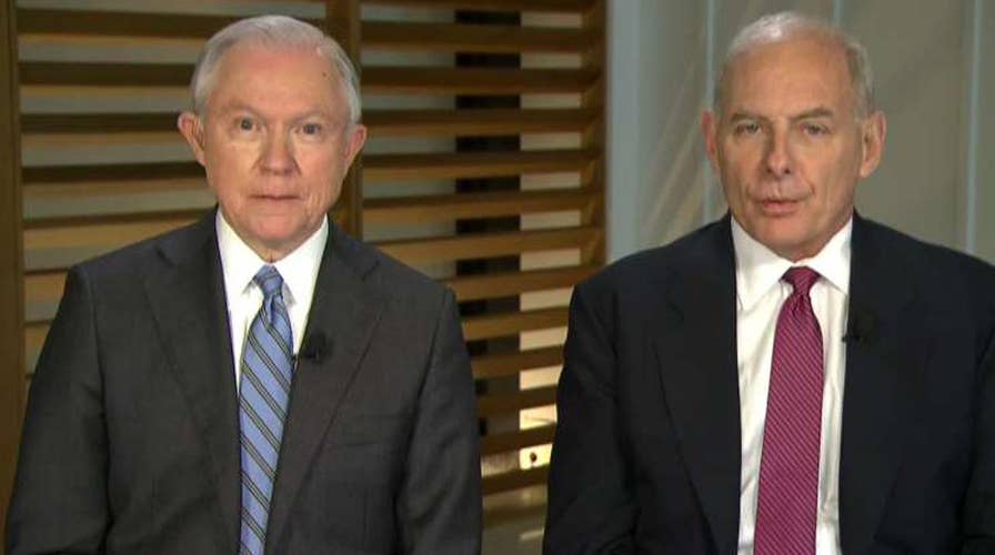 Are Kelly and Sessions on the same page on immigration?