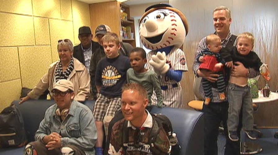 Wounded Warriors inspire sick children