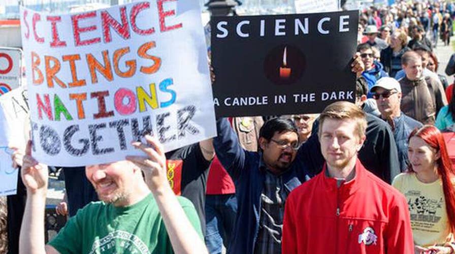 March for Science Rally in Central Park, NYC