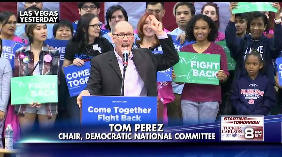 Tom Perez continues cursing on the road