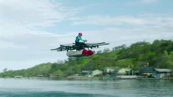 Kitty Hawk unveils 'flying car' prototype
