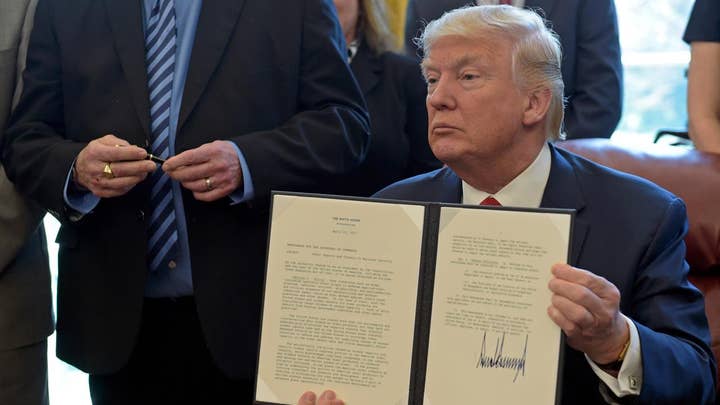 Trump to ramp up executive orders as he reaches 100th day