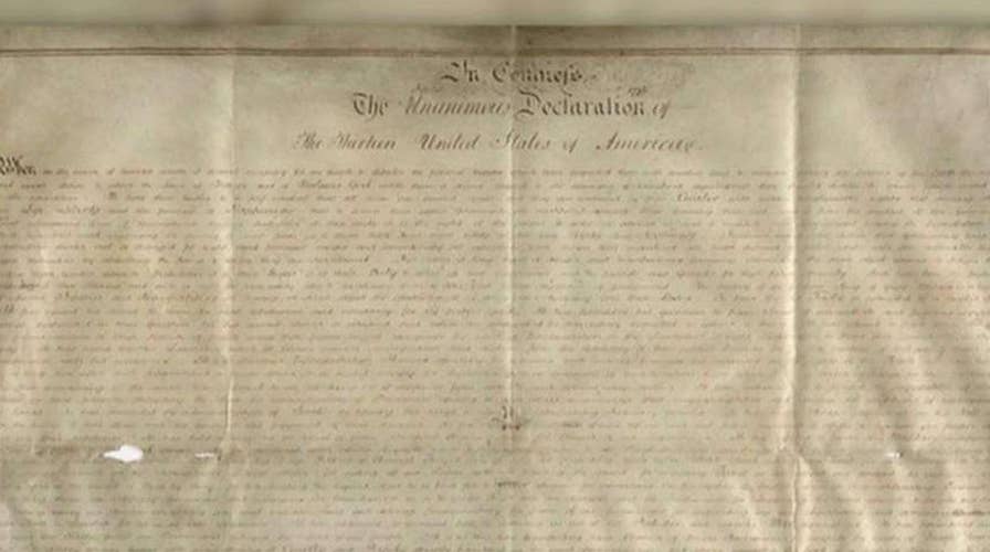 Rare copy of Declaration of Independence discovered