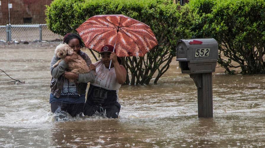 Heavy rain causes flooding, power outages in South
