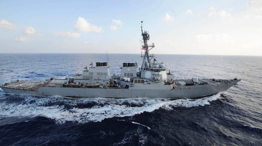 Iranian vessel approaches US Navy destroyer in Persian Gulf
