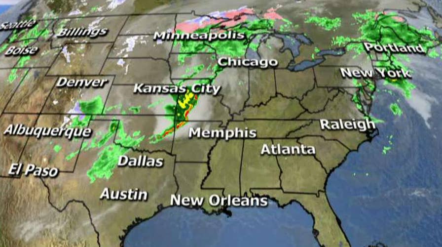 National forecast for Wednesday, April 26