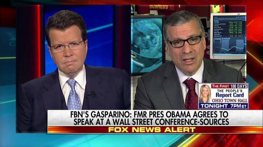 Charlie Gasparino reports on Obama's $400K Wall Street speech