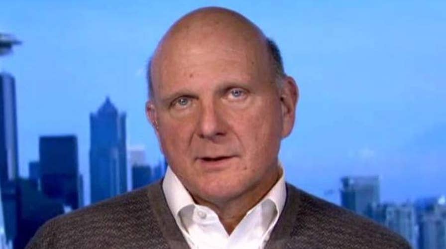 Ballmer on site helping taxpayers track their money in DC