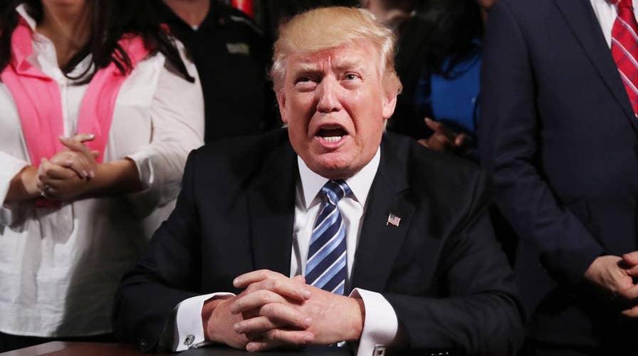 Trump takes on NAFTA, WH feeling good about healthcare