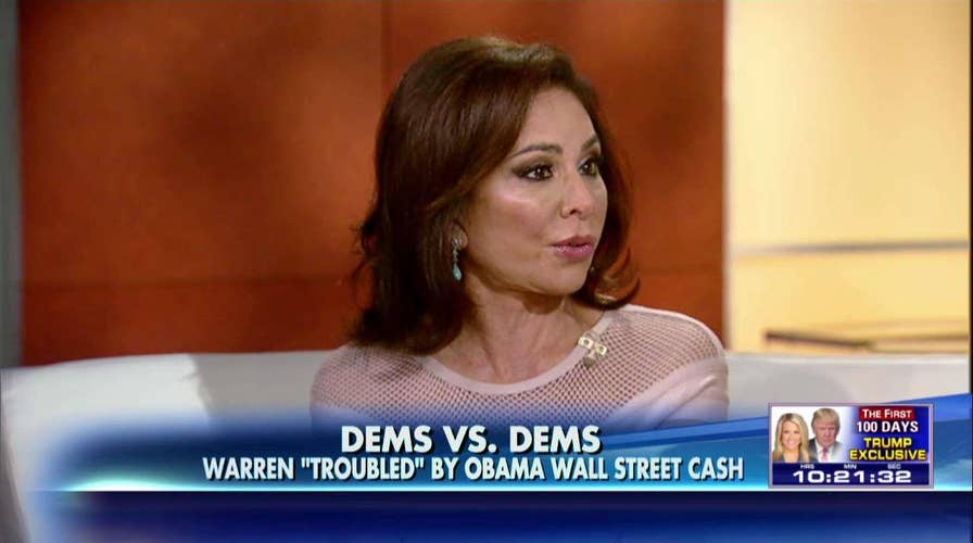 Pirro sounds off on Obama Wall Street speech