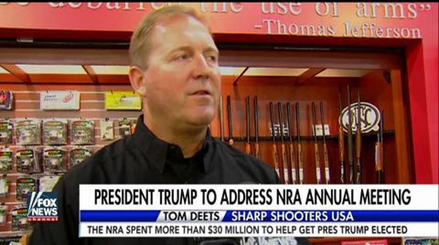 President Trump to address NRA annual meeting