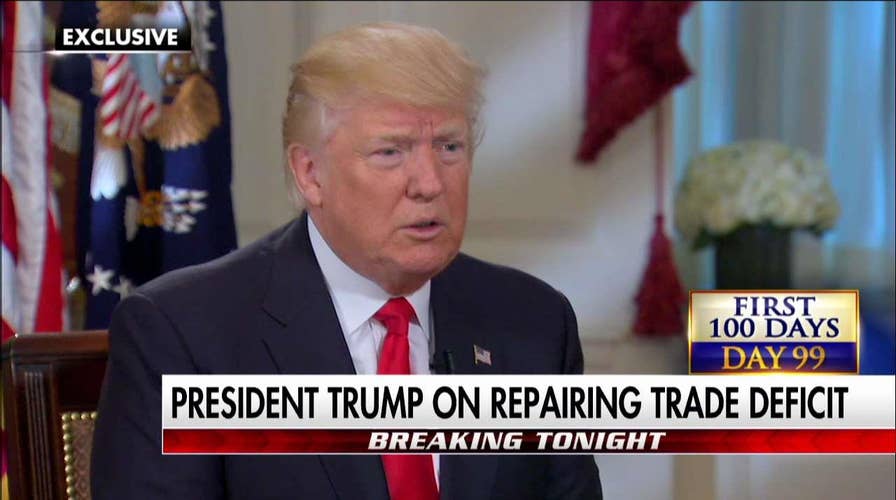 Trump on his first 100 days