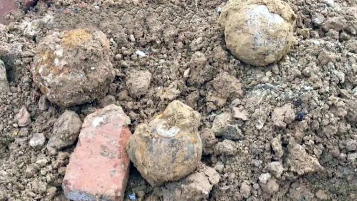 300 Civil War cannonballs found in Pennsylvania