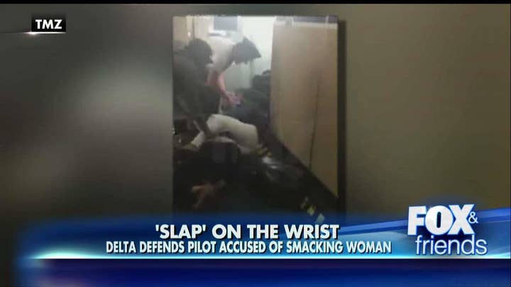 Video shows Delta pilot slap passenger