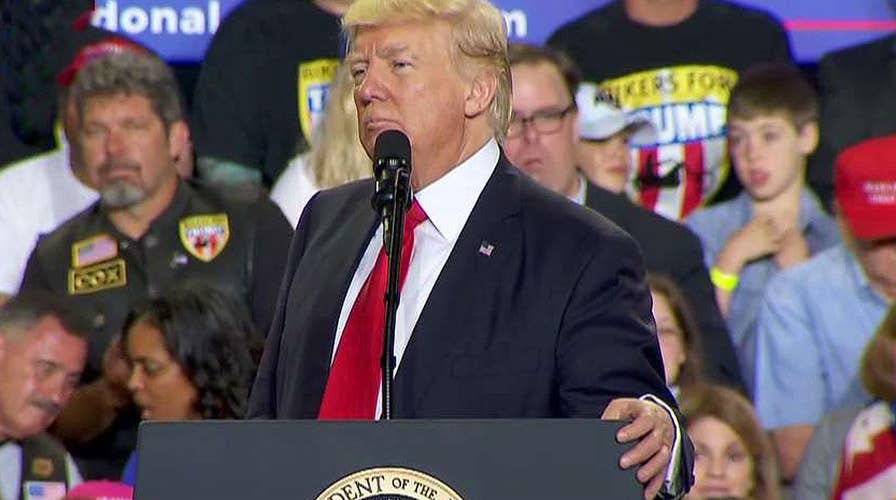 Trump calls out Dems on border security: We need the wall