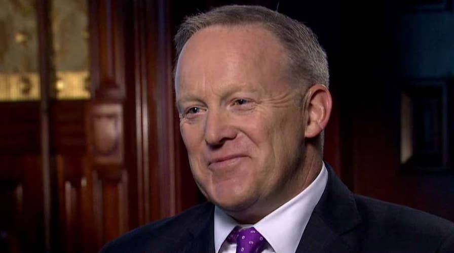 Sean Spicer rips CNN, MSNBC