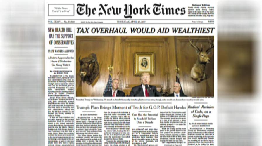 Press whacks Trump tax cut