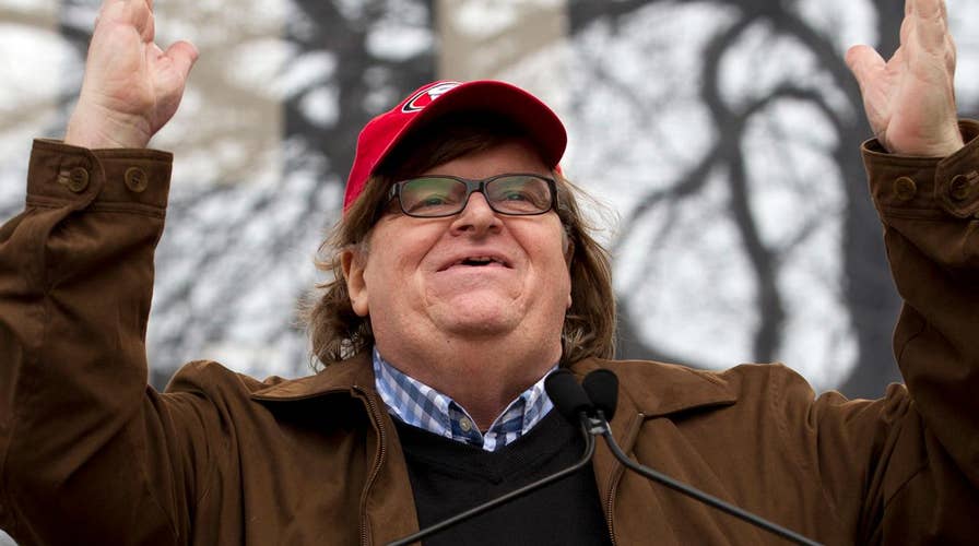 Michael Moore targets President Trump with new Broadway show