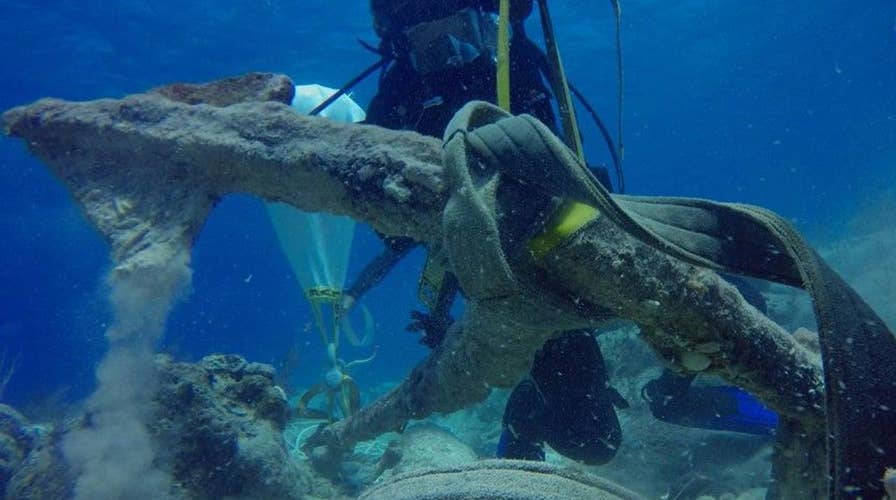 Christopher Columbus’ anchor believed to be discovered