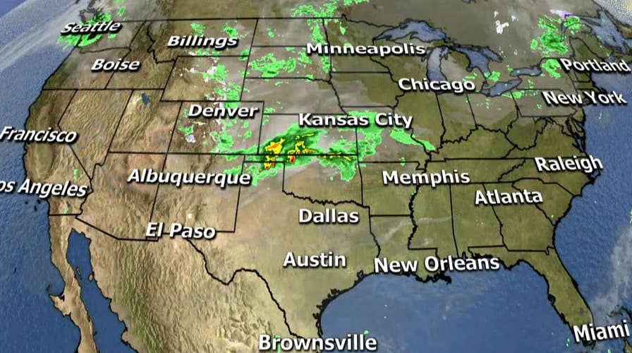 National forecast for Wednesday, May 3